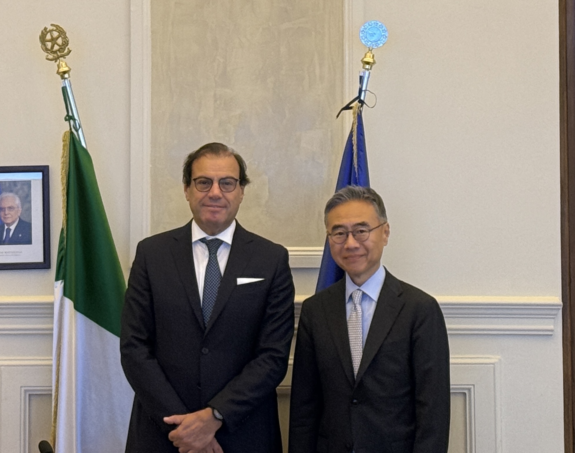 이탈리아 경제·재무부 차관 면담(9.17.)